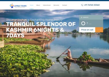 Lovely Tours travel agency offering customized domestic and international holiday packages from Bengaluru