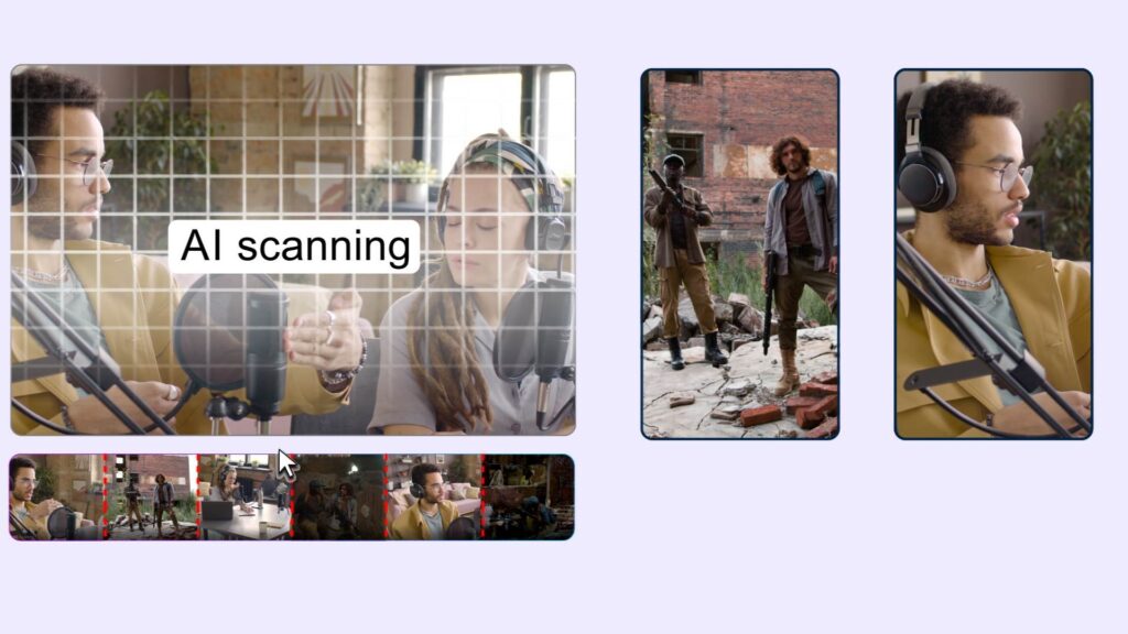 'AI clip generator for short-form video — ReframeX Smart Clips
