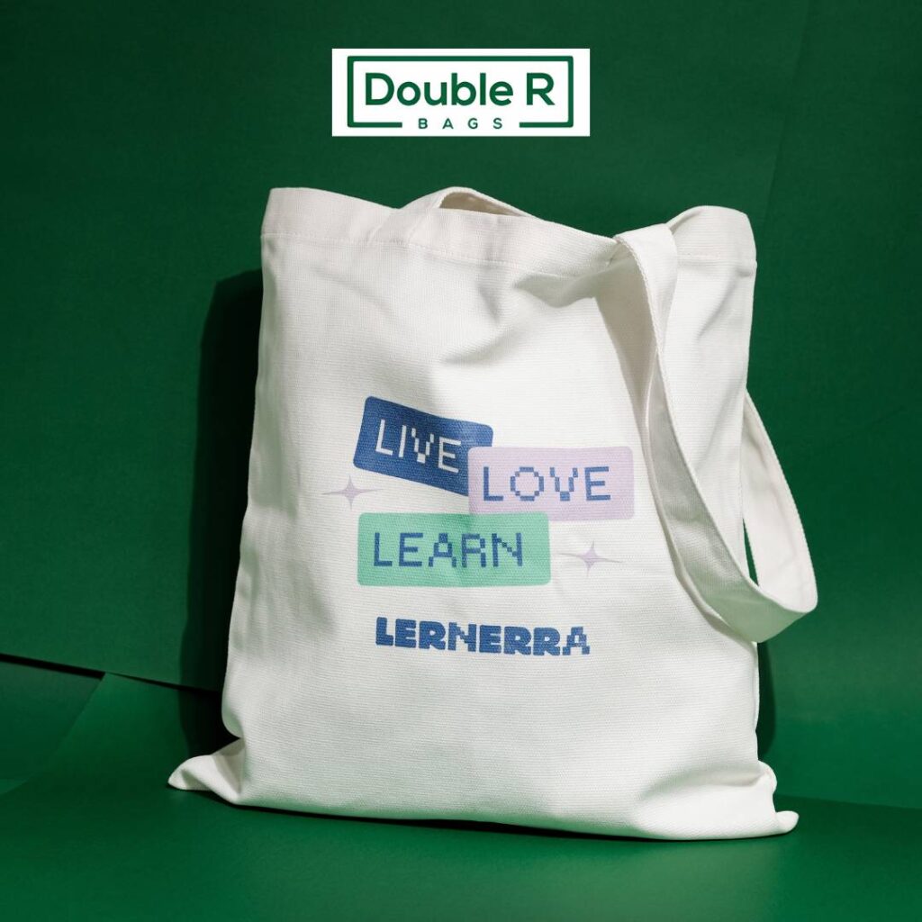 Tote bags with logo printing bulk — Double R Bags premium canvas