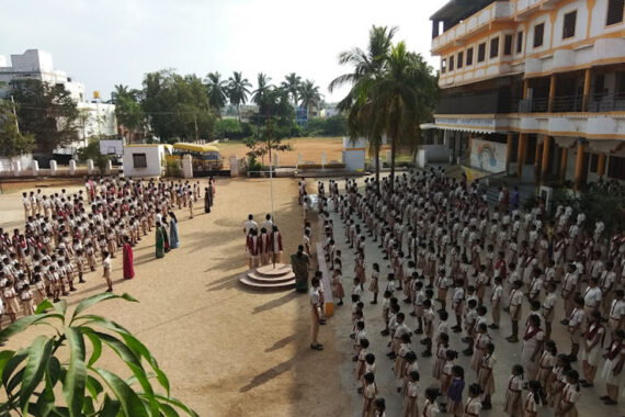 ICSE school Bellary district Karnataka — Shantiniketan Public School Senior section