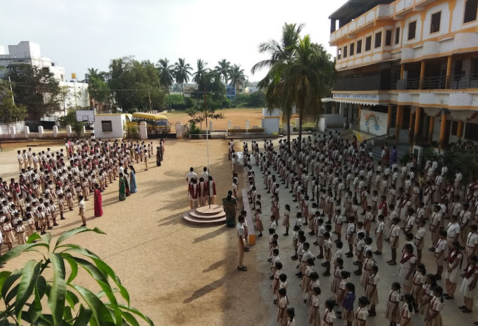 ICSE school Bellary district Karnataka — Shantiniketan Public School Senior section