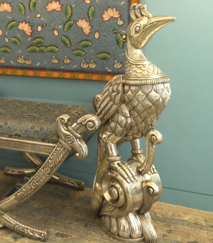 Handcrafted home décor by Beyond Square featuring intricate inlay and overlay work with a luxurious finish.