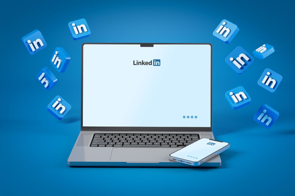 linkedin advertising agency india - One Digital Land service coverage editorial visual