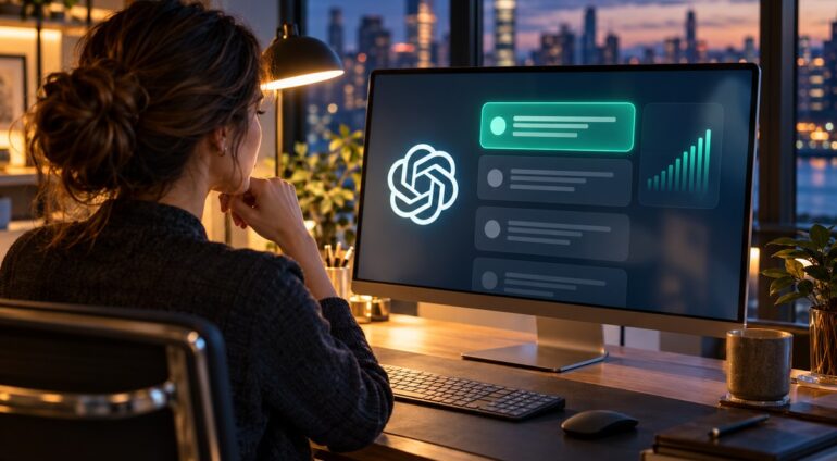 AI Visibility Services - get your brand cited in ChatGPT, Perplexity and AI Overviews by Webatclick